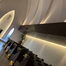 南青山サンタキアラ教会の画像｜チャペル内部
