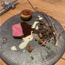 THINGS Aoyama Organic Garden.dthの画像｜フェアで試食したメインのお肉料理です。