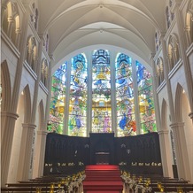 Casa　d&amp;#39;　Angela　Aoyama（カサ・デ・アンジェラ青山）の画像｜挙式会場は広く大聖堂がとても素敵でした。