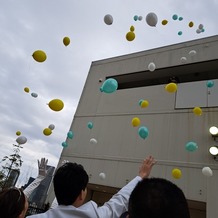 Casa　d&#39;　Angela　Aoyama（カサ・デ・アンジェラ青山）の画像｜バルーンリリースは絶対やりたかったことの1つ！