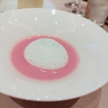 インフィニート　名古屋の画像｜特に美味しかった本日のお料理
紅芯大根のクリームスープ