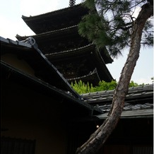 京都祝言 ＳＨＵ：ＧＥＮの画像｜式場内からの景色