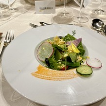 パラッツォ ドゥカーレ 麻布の画像｜前菜のサラダ