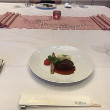アートホテル旭川の画像｜メインのお肉料理！柔らかかったです