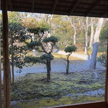 大阪城西の丸庭園 大阪迎賓館の画像｜待合室からの風景