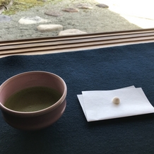 大阪城西の丸庭園 大阪迎賓館の画像｜サプライズでお抹茶がでてきました
