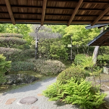 大阪城西の丸庭園 大阪迎賓館の画像｜茶室からの景色