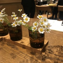 ＴＲＵＮＫ　ＨＯＴＥＬの画像｜テーブルの花