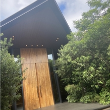 ＴＲＵＮＫ　ＨＯＴＥＬの画像｜挙式会場の入り口