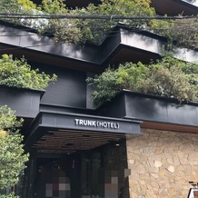 ＴＲＵＮＫ　ＨＯＴＥＬの画像｜ホテル入り口外観