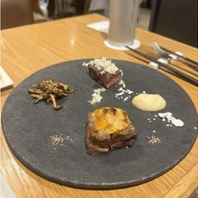 ＴＲＵＮＫ　ＨＯＴＥＬの画像｜試食です！
お料理は15,000円のコースと18,000円のコースがあります。