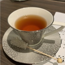 ザ ストリングス 表参道の画像｜サービスの紅茶です。砂糖が結晶みたいでお洒落でした。