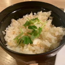 チャペル・ド・コフレ札幌の画像｜コース料理写真3
「鯛めし」