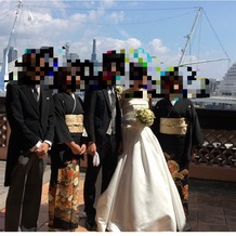 小さな結婚式　神戸モザイク店の画像｜式場の外です。晴れていてとても良い眺めでした。撮影時間も割とありました。