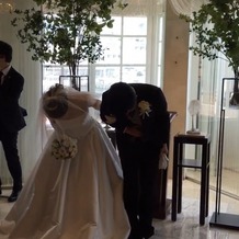 小さな結婚式　神戸モザイク店の画像｜白く明るい雰囲気でした