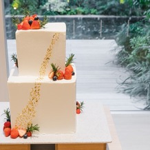 MIRAIE Wedding（ミライエ ウエディング）の画像｜2段ケーキにしました