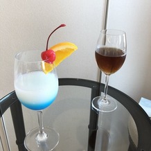 ラグナヴェール ＳｋｙＴｅｒｒａｃｅ（ＬＡＧＵＮＡＶＥＩＬ ＳｋｙＴｅｒｒａｃｅ）の画像｜ウェルカムドリンクは4種類程度の中から好きな物を選べました。