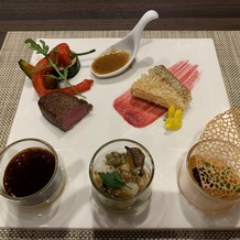 ＬＡＺＯＲ　ＧＡＲＤＥＮ　ＮＡＧＯＹＡ（ラソール　ガーデン・名古屋）の画像｜試食のお料理とても美味しかったです