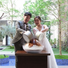ＬＡＺＯＲ　ＧＡＲＤＥＮ　ＮＡＧＯＹＡ（ラソール　ガーデン・名古屋）の画像｜オリジナルのウエディングケーキ