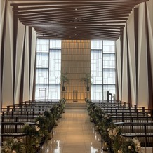ＬＡＺＯＲ　ＧＡＲＤＥＮ　ＮＡＧＯＹＡ（ラソール　ガーデン・名古屋）の画像｜チャペル