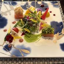グランブリエ東京（GRAND BRILLER TOKYO）の画像｜試食会でいただいた料理です。
上が和で下が洋です。