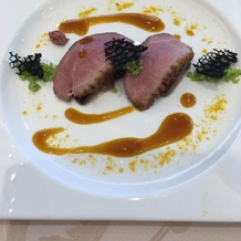 ホテルモントレ姫路の画像｜フレンチコース　合鴨胸肉のポワレ