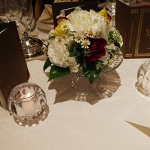 ホテルモントレ姫路の画像｜披露宴のテーブル