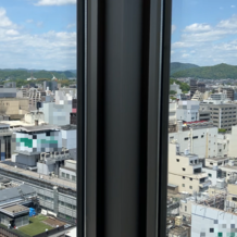 ホテルモントレ姫路の画像｜挙式会場から見える景色