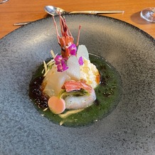 THE LANDMARK SQUARE OSAKA（ザ ランドマークスクエア オオサカ）の画像｜お気に入りの料理。伊勢海老とうにのムース。