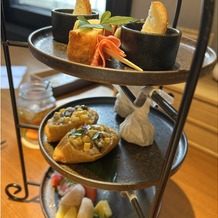 THE LANDMARK SQUARE OSAKA（ザ ランドマークスクエア オオサカ）の画像｜挙式前のプチ軽食
