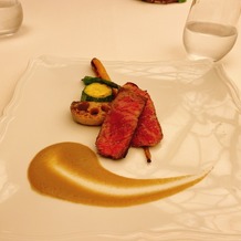 リストランテ　カノビアーノ　（ホテル雅叙園東京）の画像｜メインのお肉料理です。お肉もさることながら、付け合わせのお野菜がすごくおいしかったです。