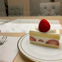 東京會舘の画像｜ショートケーキはとてもおいしかった