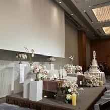 東京會舘の画像|新郎新婦席