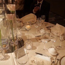 東京會舘の画像|テーブル