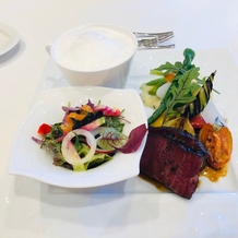 ルグラン軽井沢ホテル＆リゾートの画像｜前菜、スープ、メインのお肉料理
