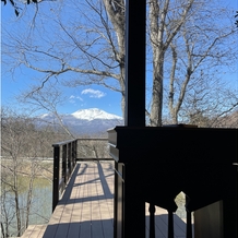 ルグラン軽井沢ホテル＆リゾートの画像｜境界から綺麗に見える浅間山。