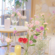 ザ・プレミアムレジデンス　ラグナヴェール広島の画像｜装花イメージ通りでした。