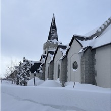 イルムの丘　セント・マーガレット教会の画像｜雪景色も綺麗です。