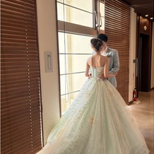 エリスリーナ西原ヒルズガーデンの画像｜挙式の前にメイクさんが撮ってくれた写真