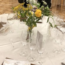 ＴＨＥ ＳＯＲＡＫＵＥＮ （相楽園）の画像｜ゲストテーブル装花