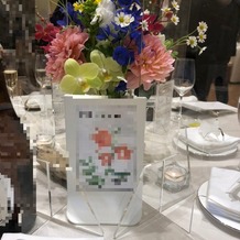 ガーデンテラス福岡　ホテル＆リゾートの画像｜ゲストテーブル装花