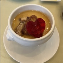 ガーデンテラス福岡　ホテル＆リゾートの画像｜フォアグラの茶碗蒸し、ハートが可愛くて写真撮ってしまいました。