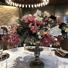 ＬＡＺＯＲ ＧＡＲＤＥＮ ＫＵＭＡＭＯＴＯ（ラソール ガーデン 熊本）の画像｜テーブルの花