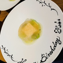 ＬＡＺＯＲ ＧＡＲＤＥＮ ＫＵＭＡＭＯＴＯ（ラソール ガーデン 熊本）の画像｜私の誕生日だったので、サプライズで文字を書いてくださいました！