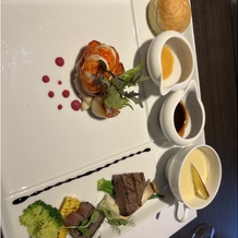 ART HOTEL NEW TAGAWA(アートホテル小倉　ニュータガワ)の画像｜オマール海老とステーキとサツマイモのスープ