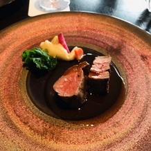 チャペル　テンケイ　アンド　マリー（品川プリンスホテル内）の画像｜お肉のメイン料理