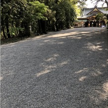 安宅住吉神社の画像｜参道途中から神社を見たところです