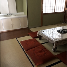 安宅住吉神社の画像｜新郎新婦着替え用のスペースです