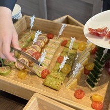 ララシャンスガーデン　東京ベイの画像｜受付後のアラカルト