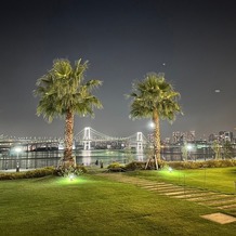 ララシャンスガーデン　東京ベイの画像｜式場からの夜景